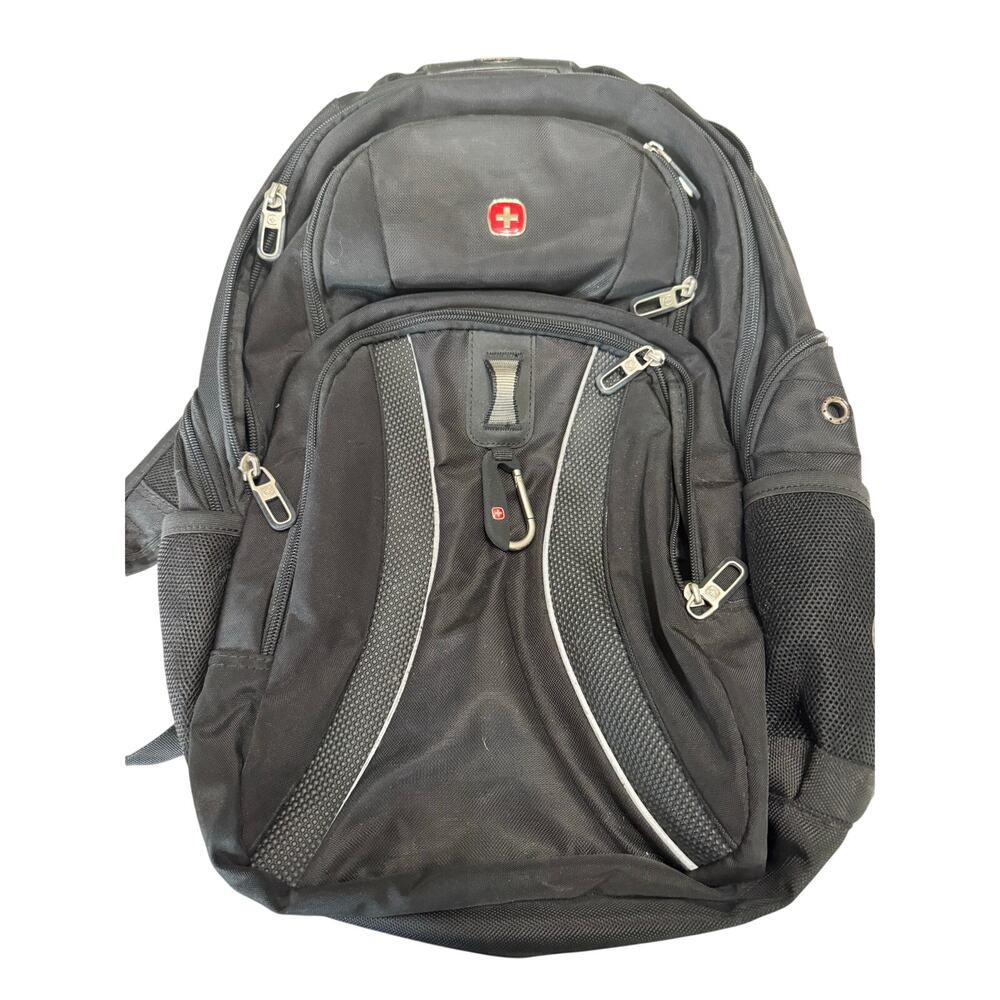 SwissGear ScanSmart Laptop Backpack Black TSA Travel Business Bag NWOT